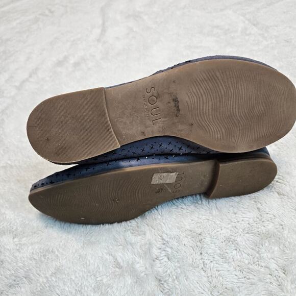 Soul Naturalizer Janelle Dusty Blue Suede Slip Pull On Loafer Shoes Women 9.5 M - Picture 5 of 9